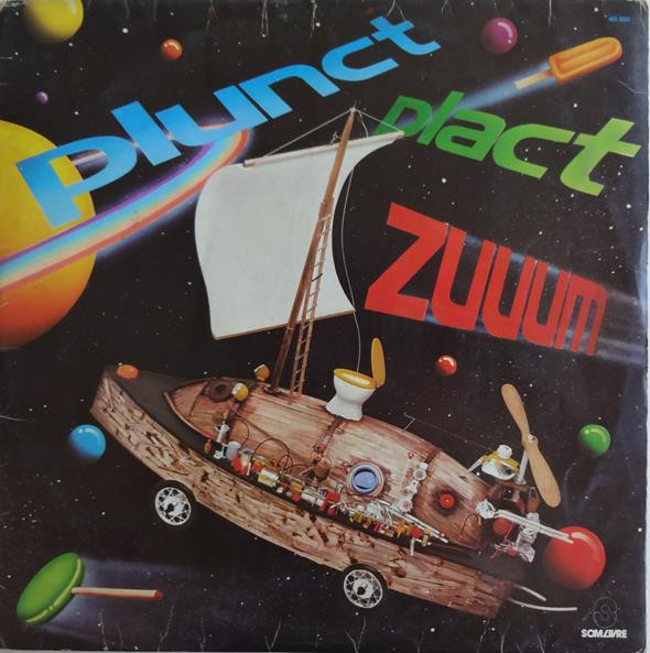 Various — Plunct Plact Zuuum, capa do disco