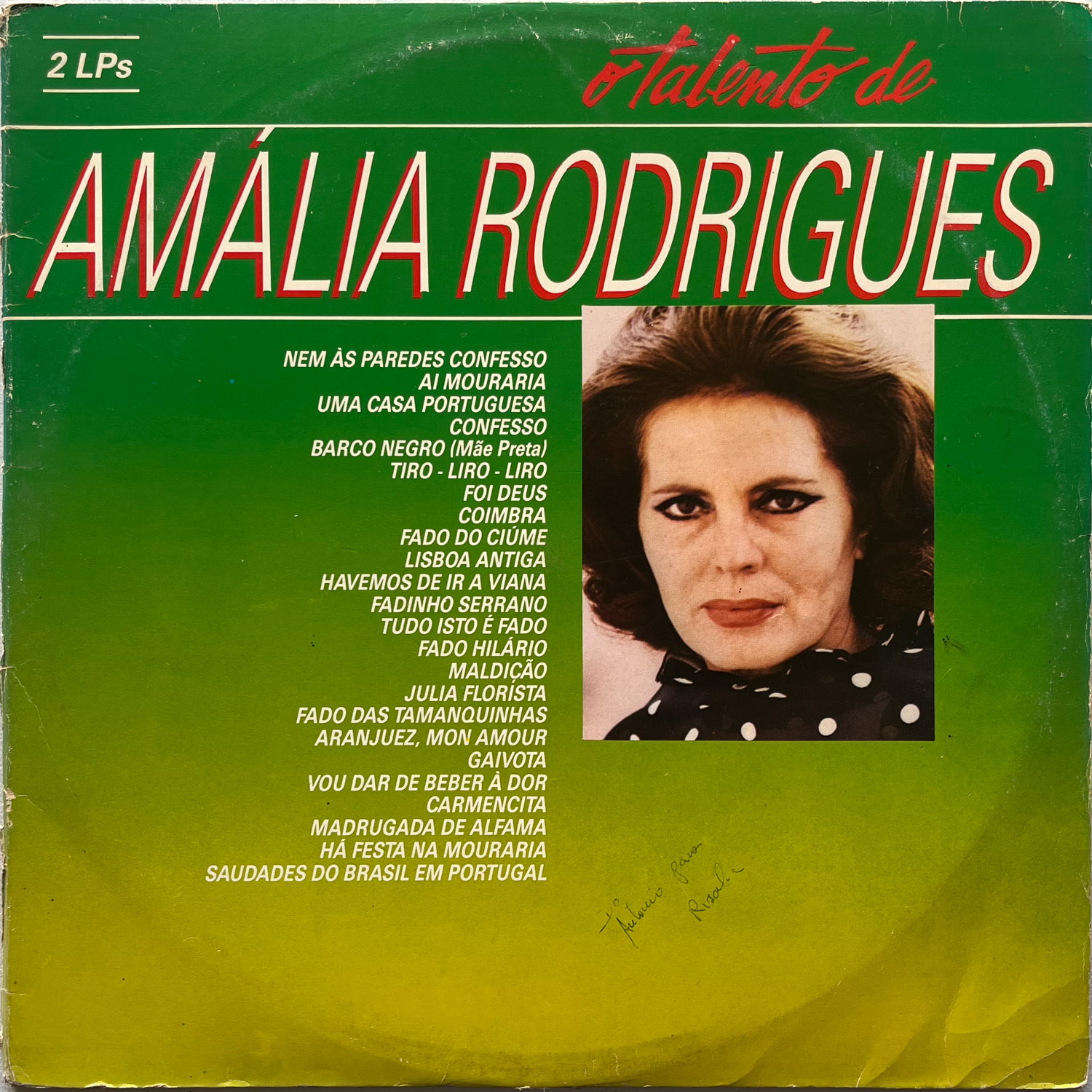 Amália Rodrigues — O Talento De Amália Rodrigues