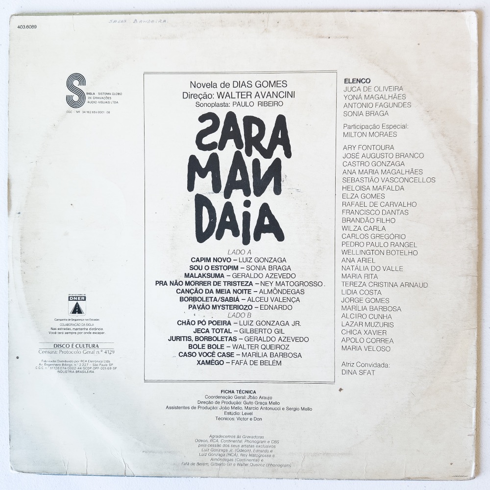 Saramandaia (Trilha Sonora Original Da Novela) - Imagem 2