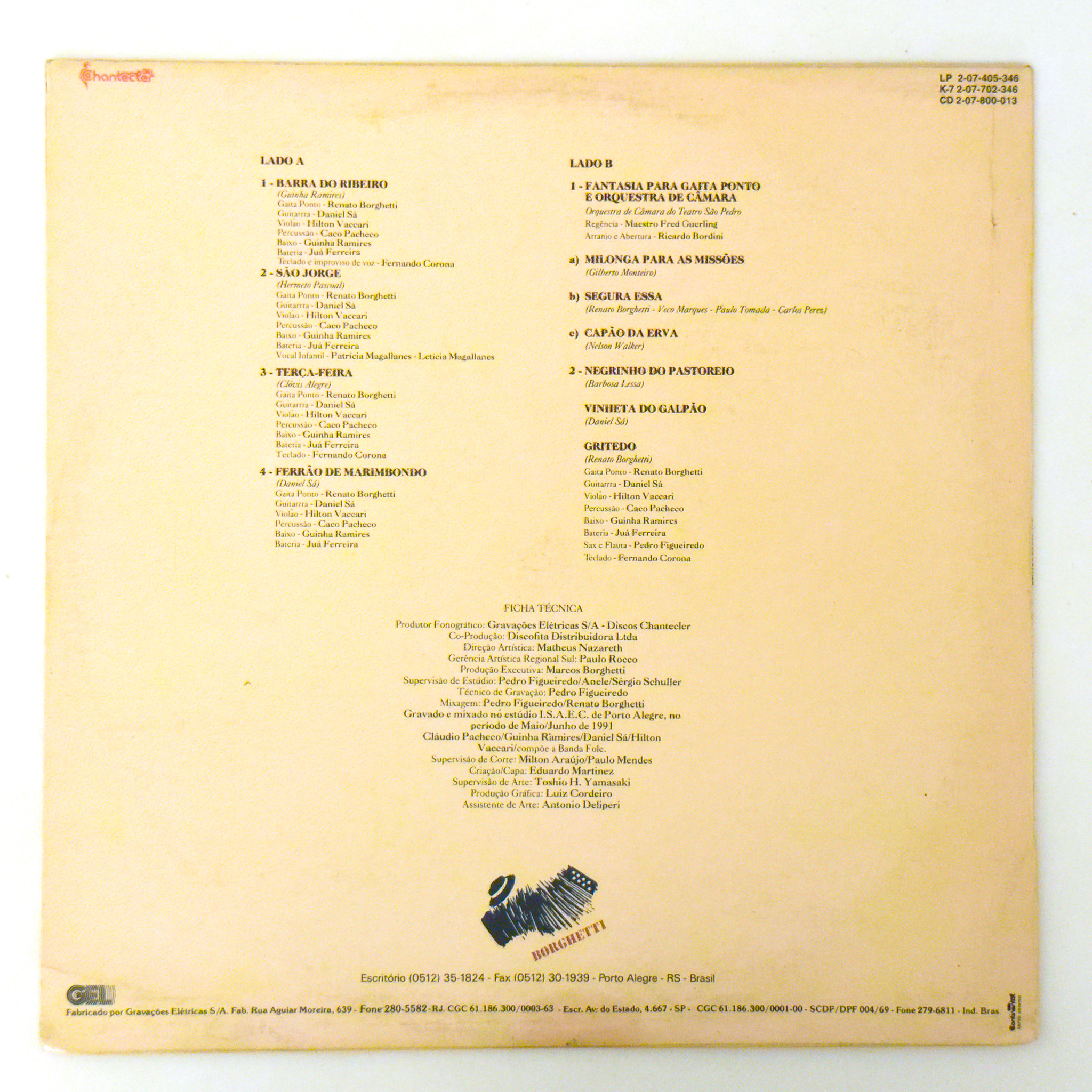 Renato Borghetti — Borghetti - Imagem 2