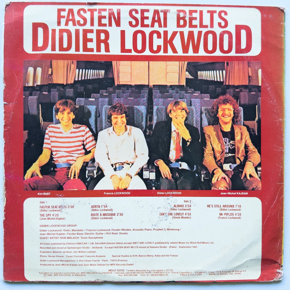 Didier Lockwood — Fasten Seat Belts - Imagem 2