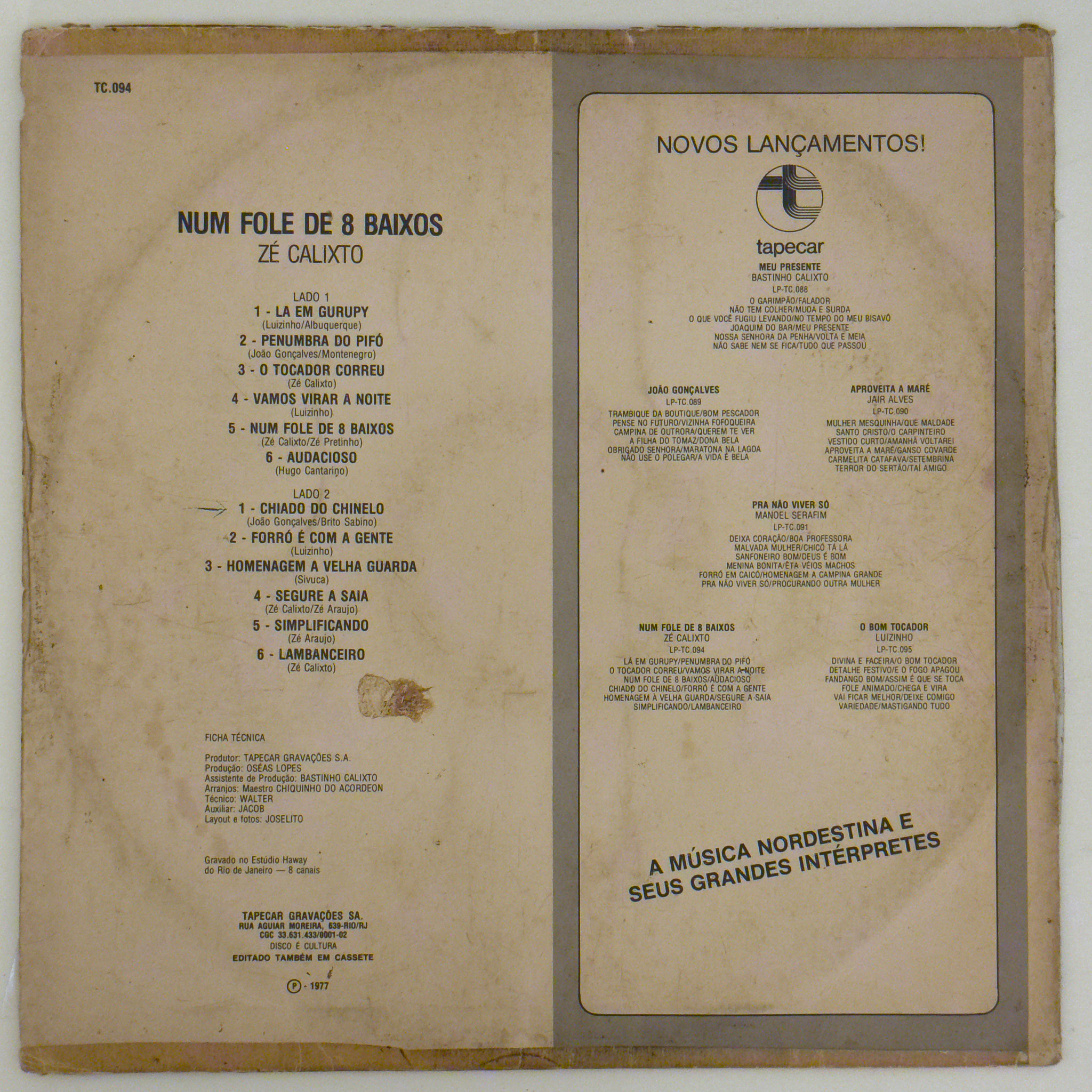 Num Fole De 8 Baixos - Imagem 2