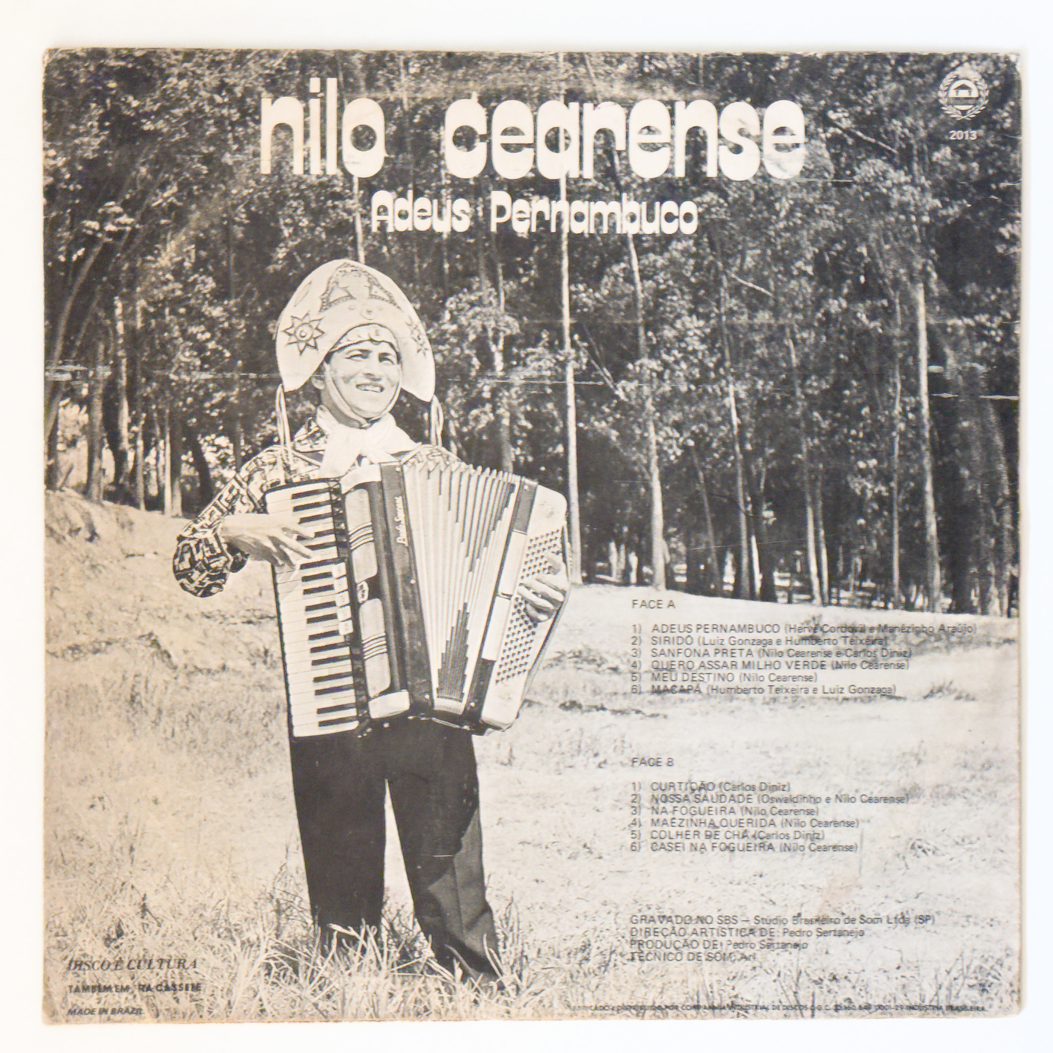 Nilo Cearense — Adeus Pernambuco - Imagem 2