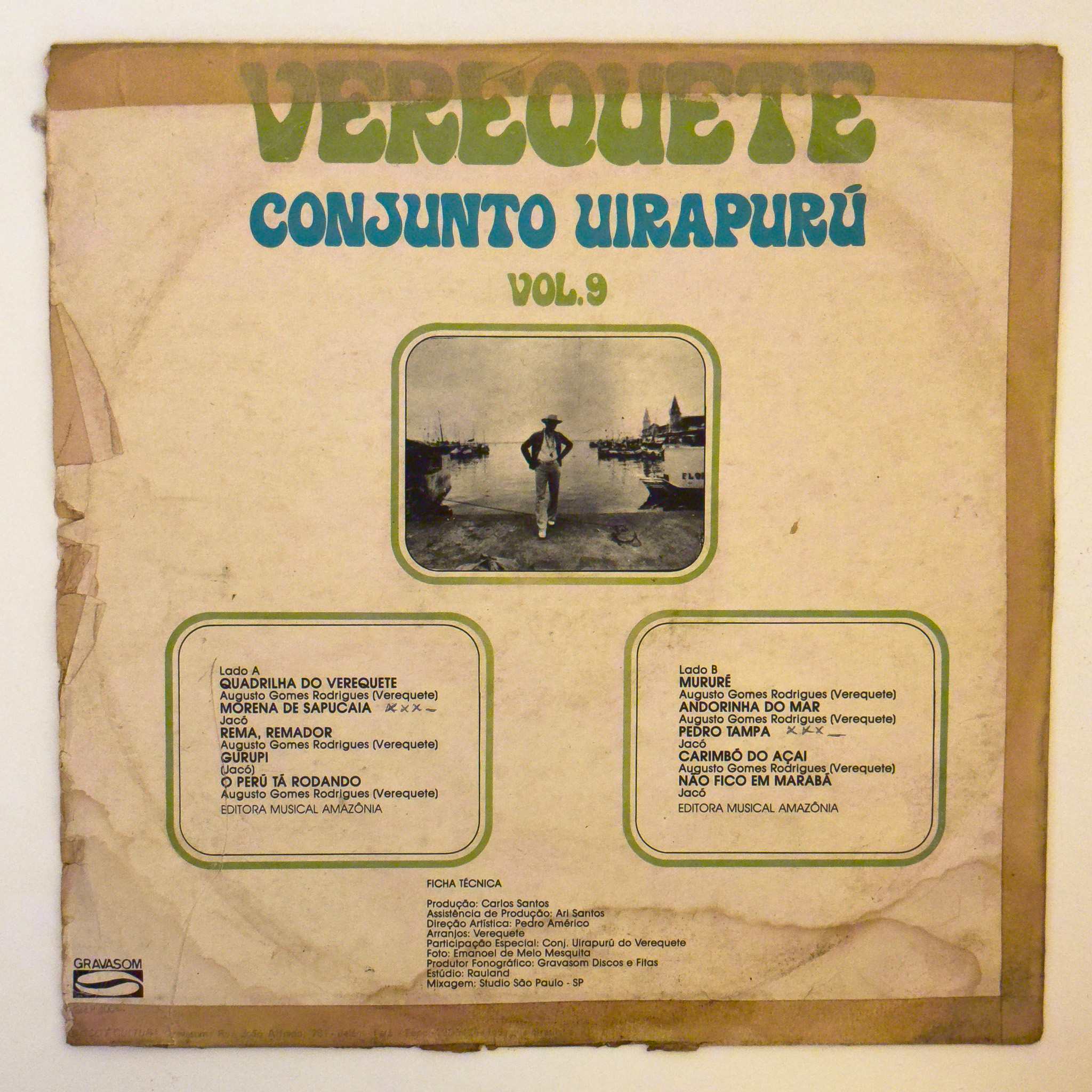 Verequete — Verequete e Conjunto Uirapuru Vol 9 - Imagem 2
