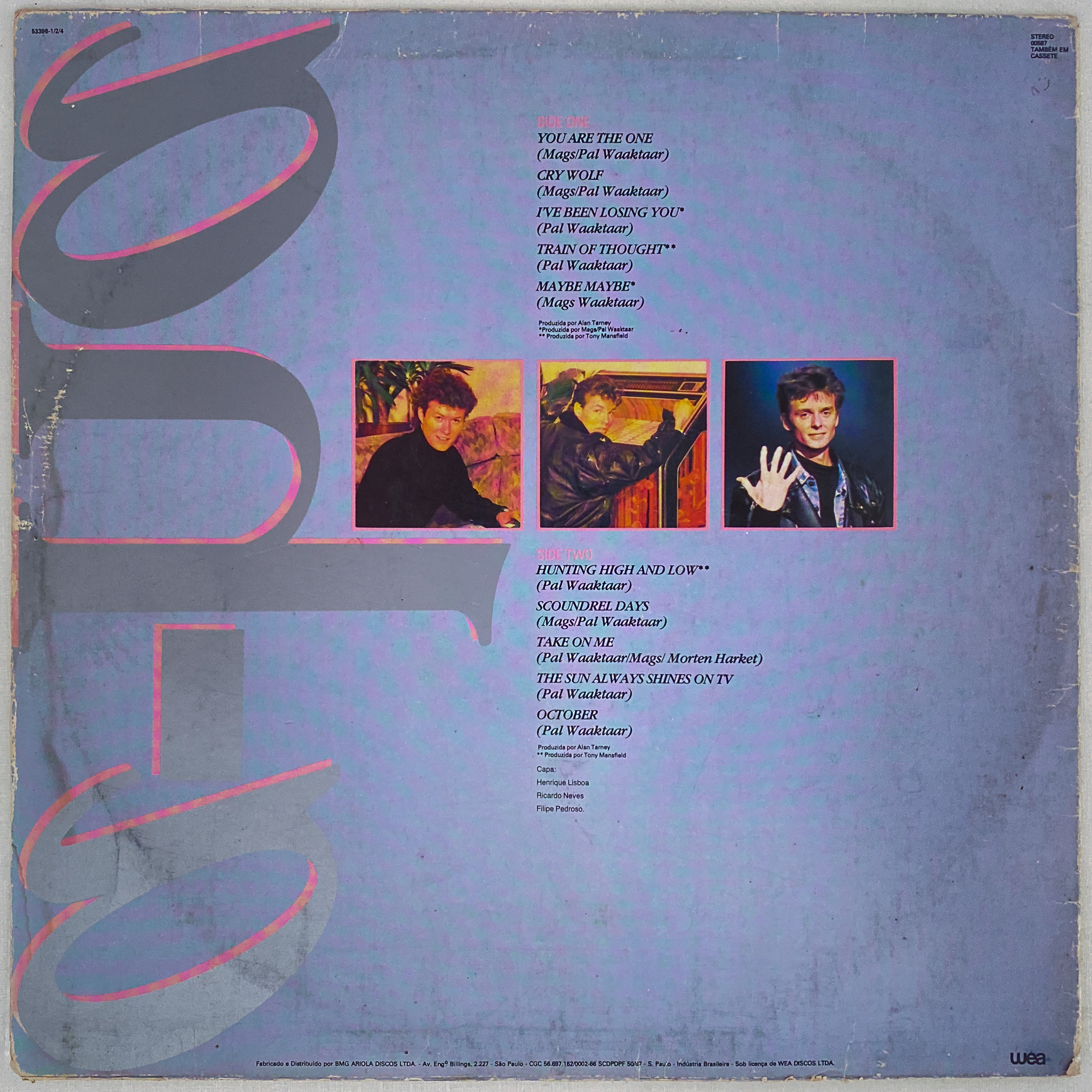 a-ha — On Tour In Brazil - Imagem 2