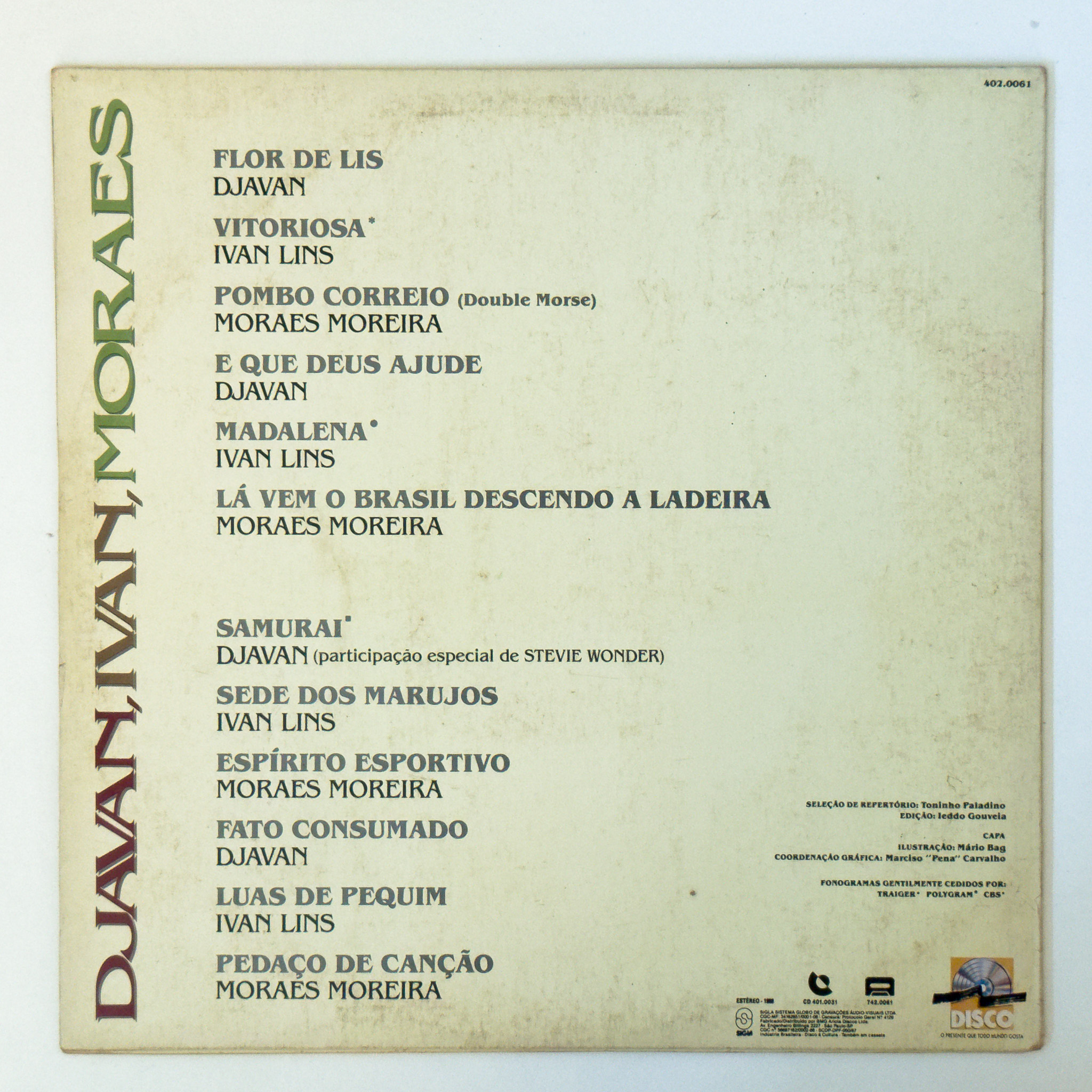 Djavan,Ivan Lins e Moraes Moreira — Djavan, Ivan, Moraes - Imagem 2