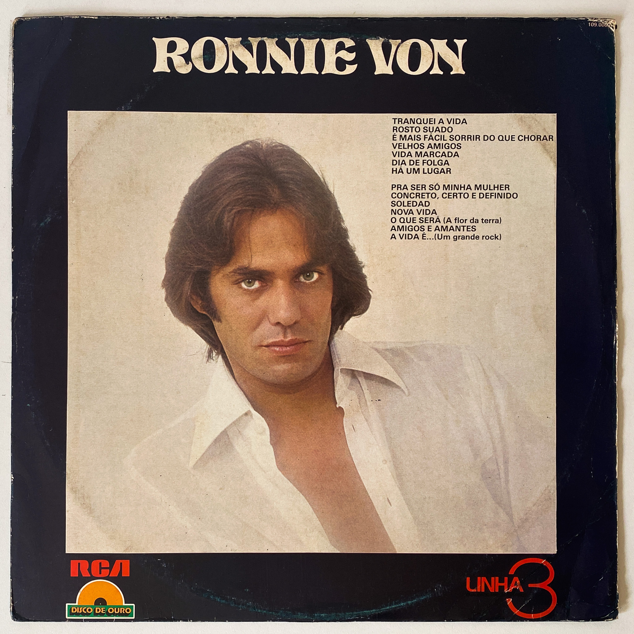 Ronnie Von — "Linha 3 - Disco De Ouro"