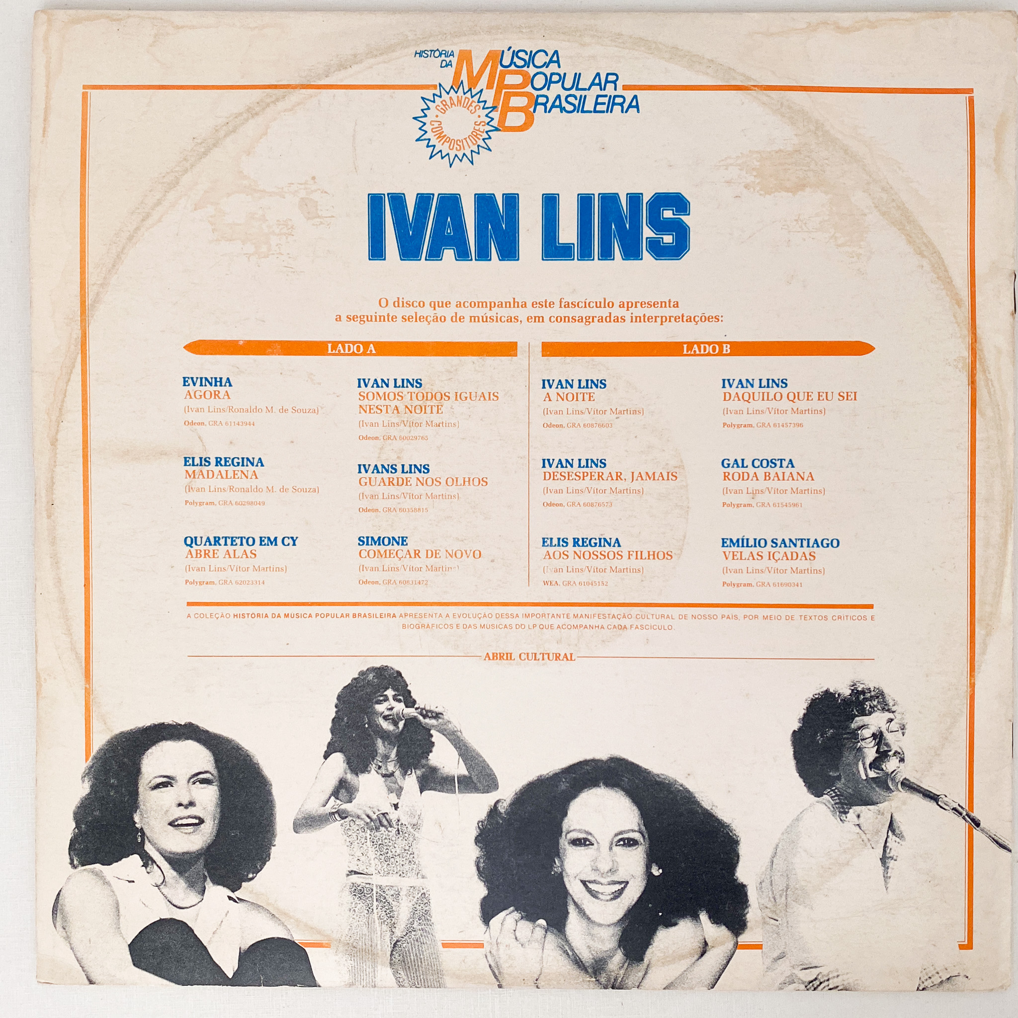 Various — História Da Música Popular Brasileira – Ivan Lins - Imagem 2
