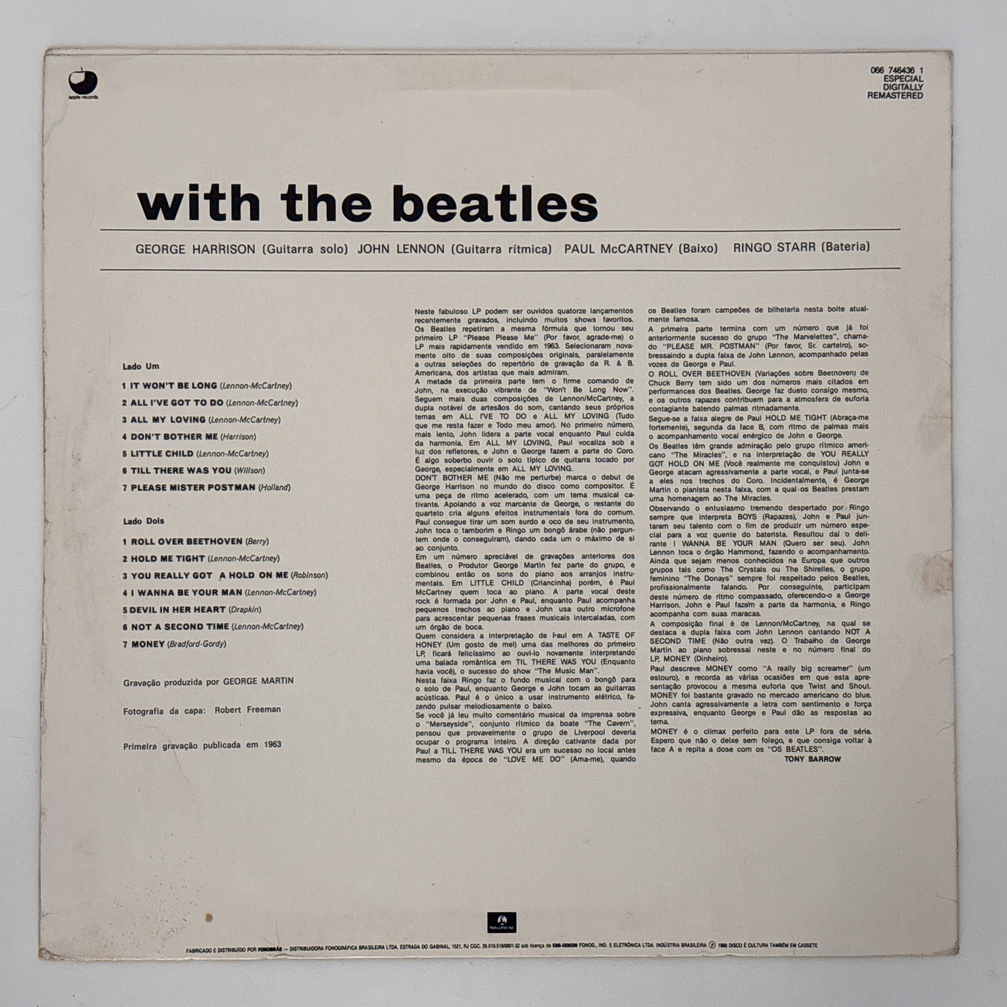 The Beatles — With The Beatles - Imagem 2