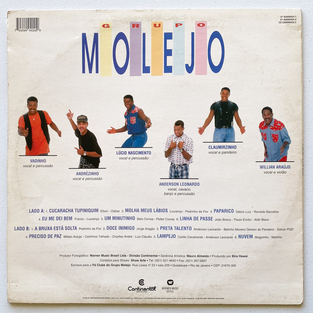 Grupo Molejo Vol. 2 - Imagem 2