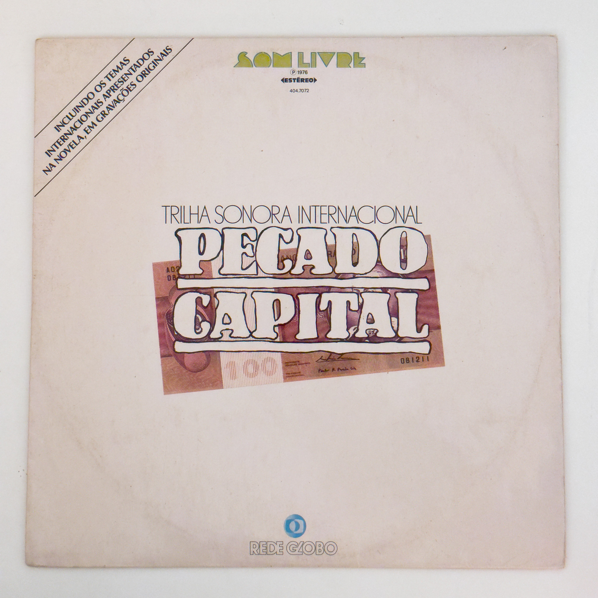 Various — Pecado Capital (Trilha Sonora Internacional)