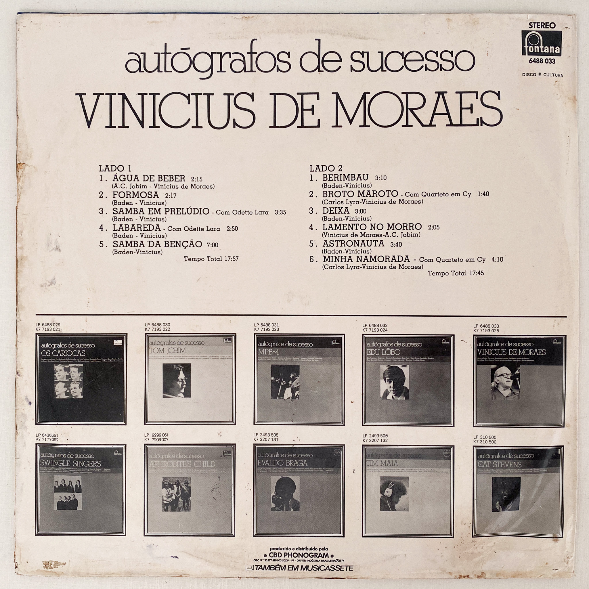 Vinicius De Moraes — Autógrafos de Sucesso - Imagem 2