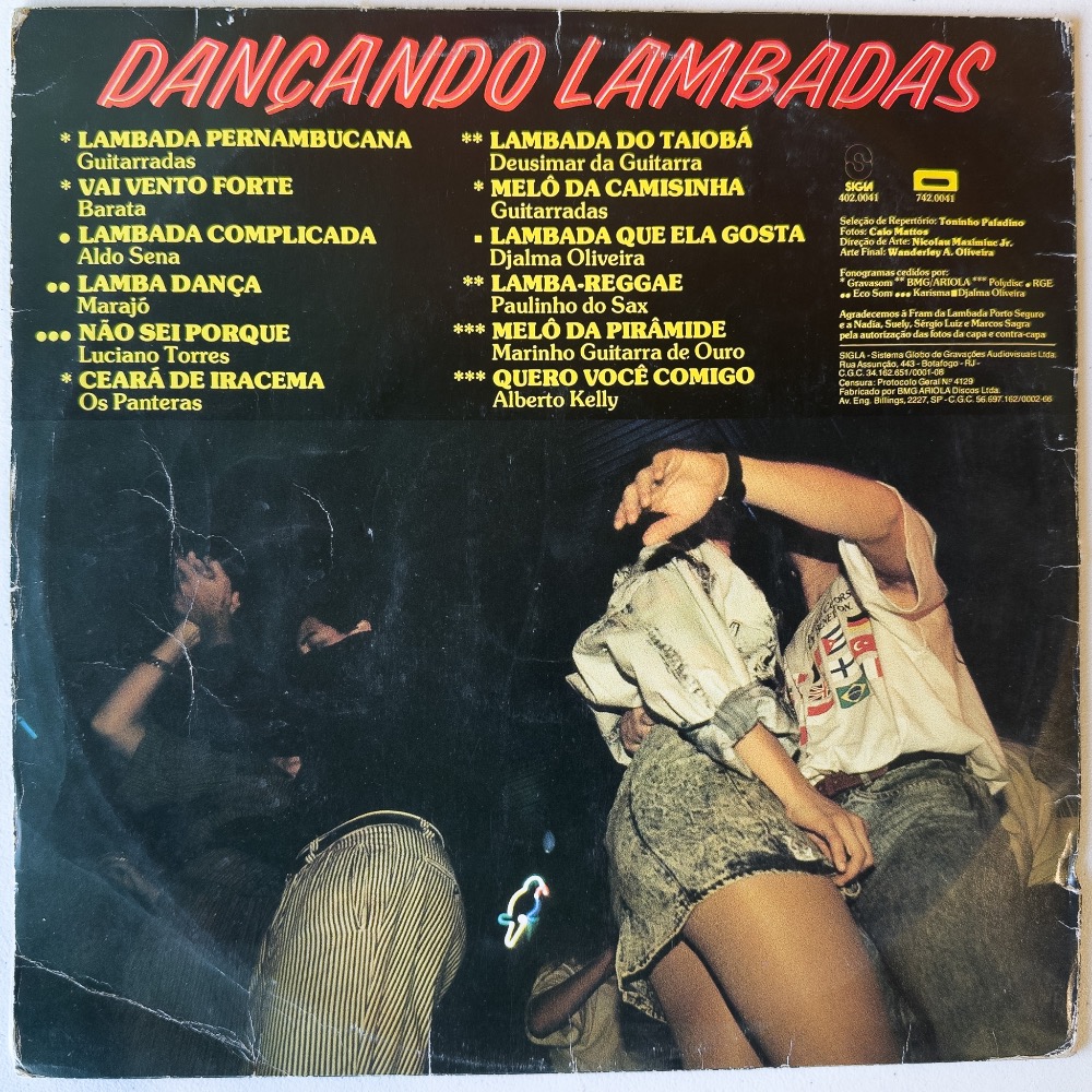 Dançando Lambadas - O Sucesso Das Lambaterias - Imagem 2
