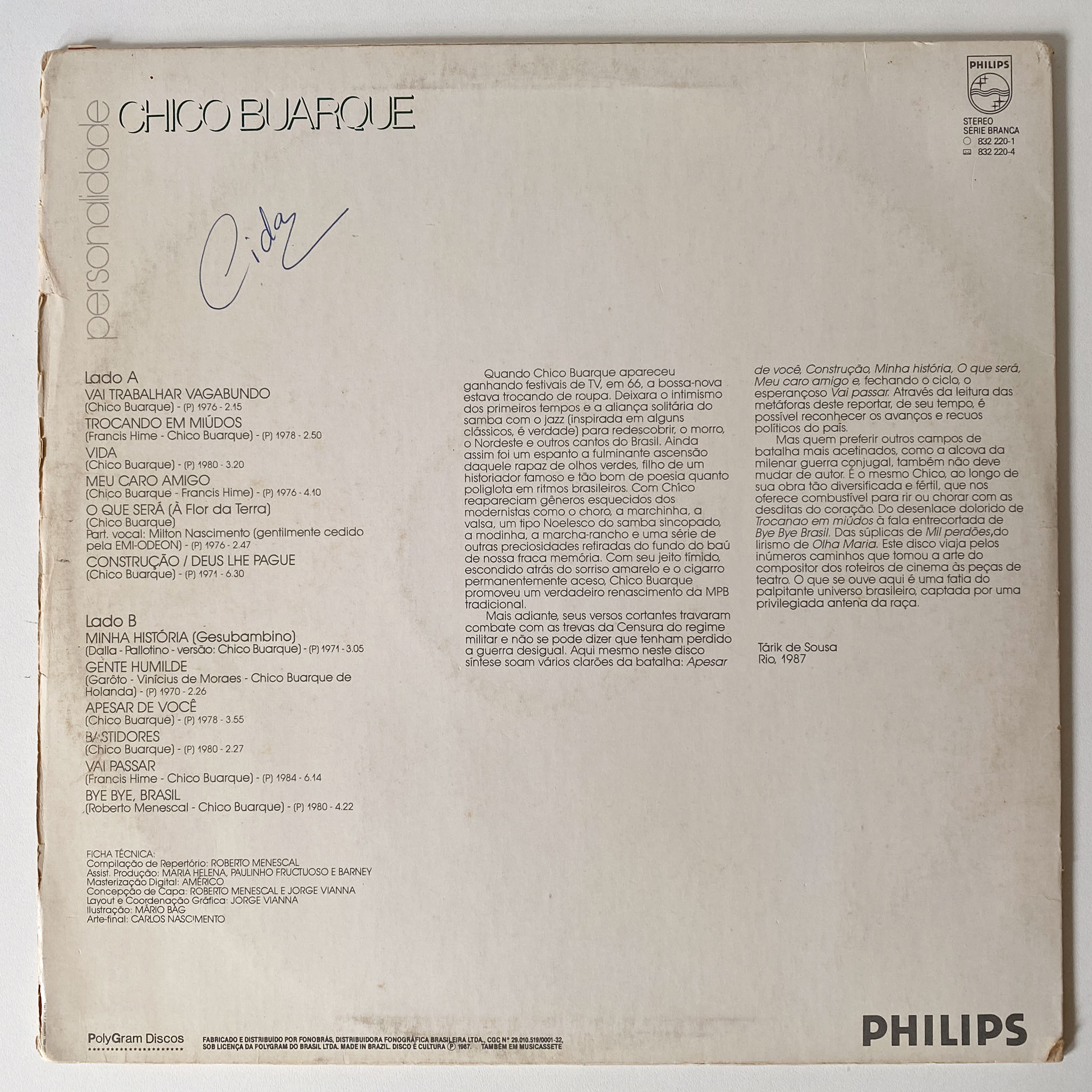 Chico Buarque — Personalidade - Imagem 2