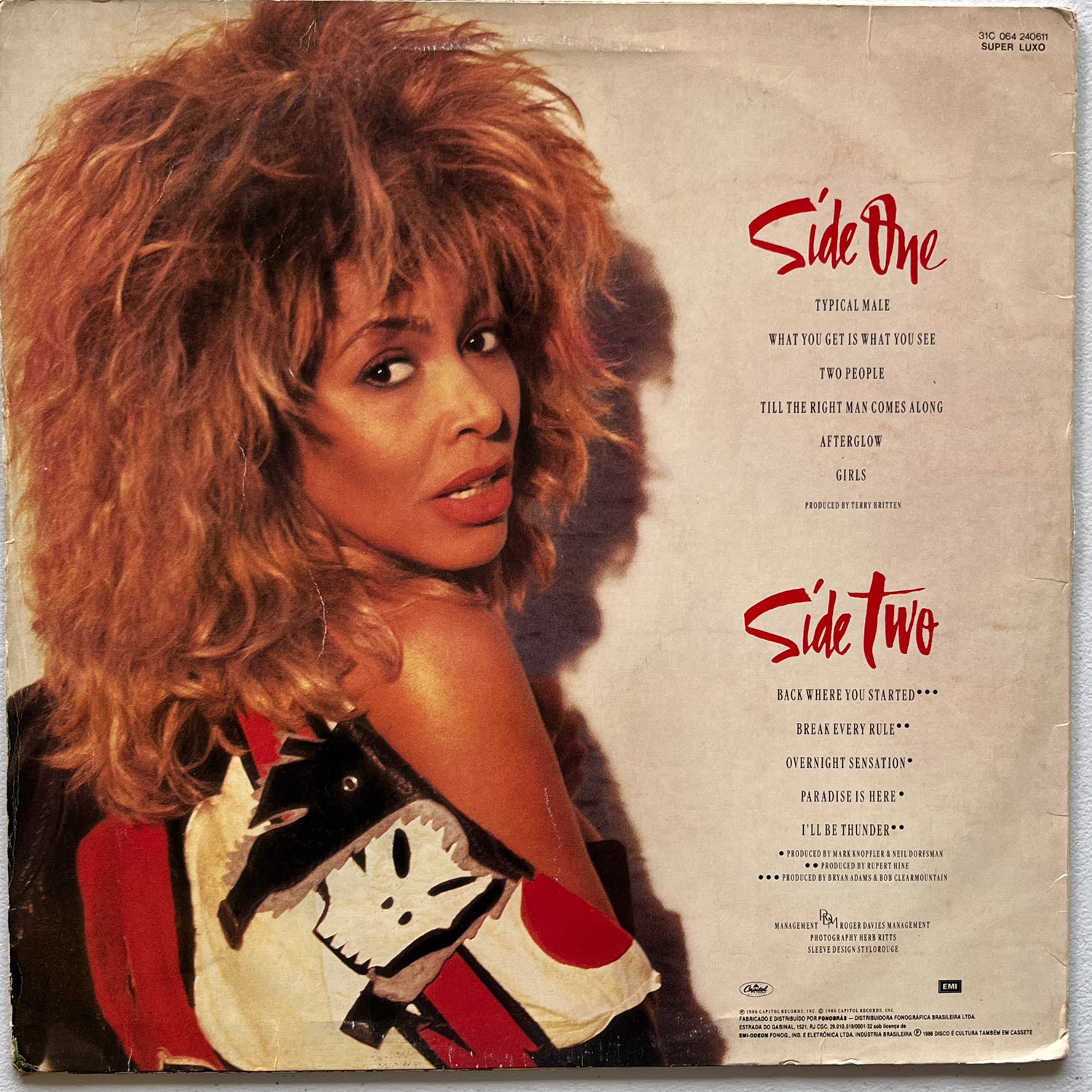 Tina Turner — Break Every Rule - Imagem 2