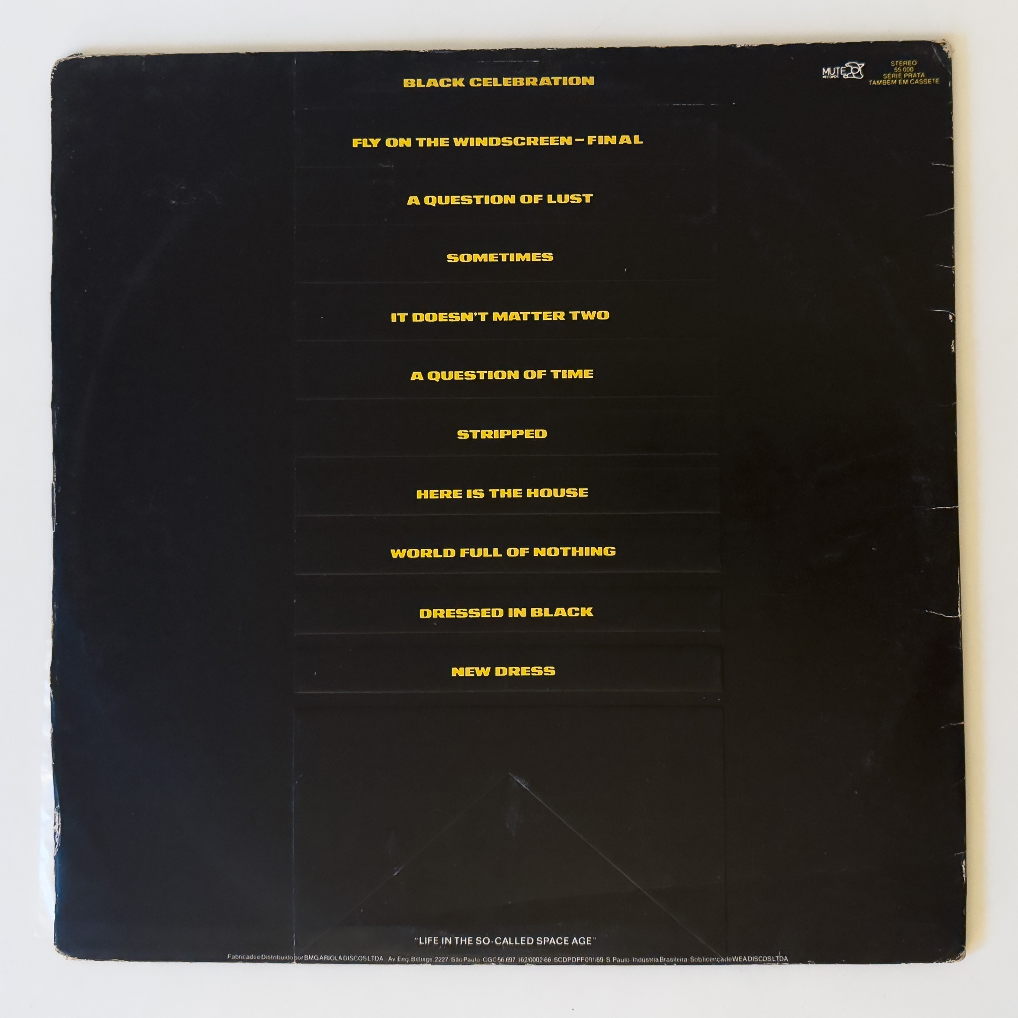 Depeche Mode — Black Celebration - Imagem 2