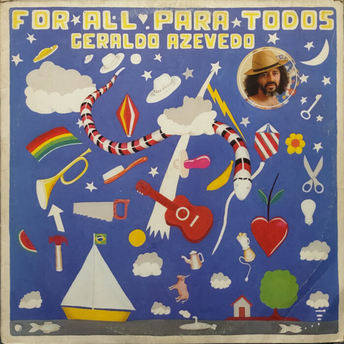 Geraldo Azevedo — Geraldo Azevedo — For All Para Todos, capa do disco