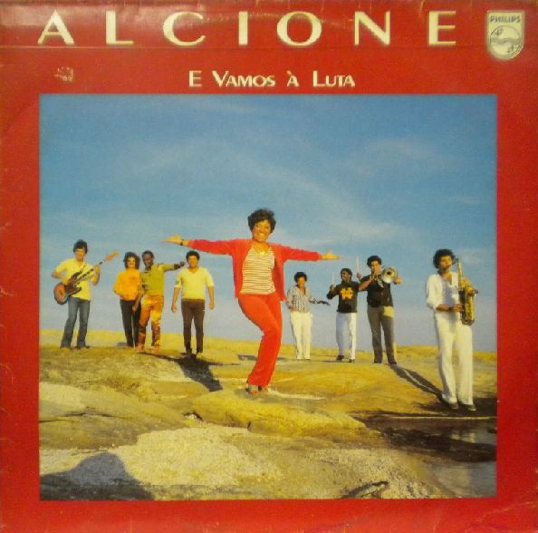 Alcione — Alcione — E Vamos À Luta, capa do disco