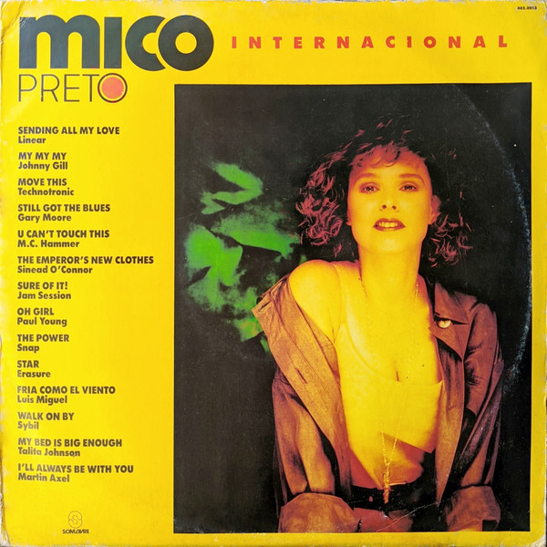 Various — Various — Mico Preto (Internacional), capa do disco